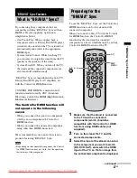 Preview for 27 page of Sony RHT-G1500 Operating Instructions Manual