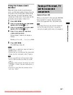 Preview for 31 page of Sony RHT-G1500 Operating Instructions Manual