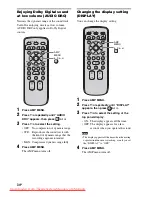 Preview for 34 page of Sony RHT-G1500 Operating Instructions Manual