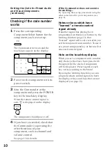 Preview for 10 page of Sony RM-AV2000 Operating Instructions  (primary manual) Operating Instructions Manual