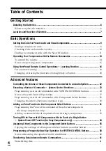 Preview for 4 page of Sony RM-AV2100T Operating Instructions Manual