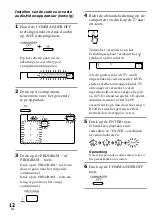 Preview for 78 page of Sony RM-AV2100T Operating Instructions Manual