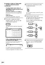 Preview for 24 page of Sony RM-AV2500T Operating Instructions Manual