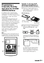 Preview for 35 page of Sony RM-AV2500T Operating Instructions Manual