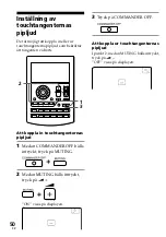 Preview for 118 page of Sony RM-AV2500T Operating Instructions Manual