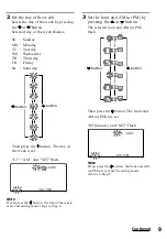 Preview for 9 page of Sony RM-AV3000 Operating Instructions Manual