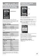 Preview for 17 page of Sony RM-AX5000 Operating Instructions Manual