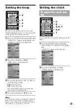 Preview for 23 page of Sony RM-AX5000 Operating Instructions Manual