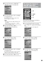 Preview for 24 page of Sony RM-AX5000 Operating Instructions Manual