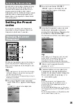 Preview for 26 page of Sony RM-AX5000 Operating Instructions Manual