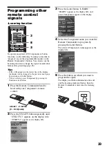 Preview for 29 page of Sony RM-AX5000 Operating Instructions Manual