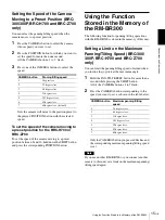 Preview for 15 page of Sony RM-BR300 - Remote Control Unit Operating Instructions Manual