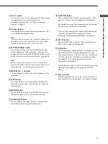 Preview for 5 page of Sony RM-LJ302 Operating Instructions Manual