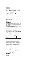 Preview for 4 page of Sony RM-PJ20 Operating Instructions Manual