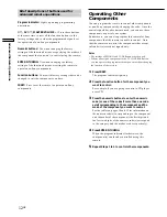 Preview for 12 page of Sony RM-PP404 Operating Instructions Manual