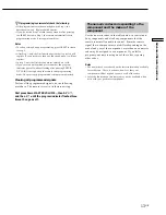 Preview for 13 page of Sony RM-PP404 Operating Instructions Manual