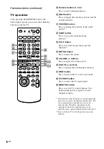 Preview for 8 page of Sony RM-PP506L Operating Instructions Manual