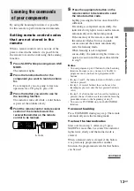 Preview for 13 page of Sony RM-PP506L Operating Instructions Manual