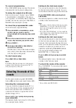 Preview for 15 page of Sony RM-PP506L Operating Instructions Manual