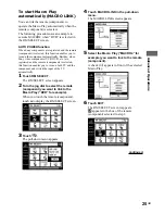 Preview for 25 page of Sony RM-TP2 Operating Instructions Manual