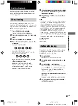 Preview for 29 page of Sony RM-U306 Operating Instructions Manual