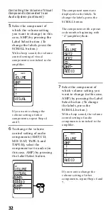 Preview for 32 page of Sony RM-VL1000T Operating Instructions Manual