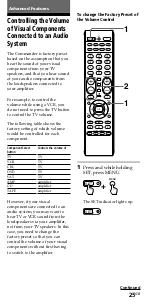 Preview for 25 page of Sony RM-VL600T Operating Instructions Manual