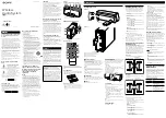 Sony S-AIR 4-125-804-11(1) Operating Instructions preview