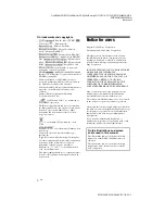 Preview for 4 page of Sony S-Frame 4-155-758-11 (1) Operating Instructions Manual