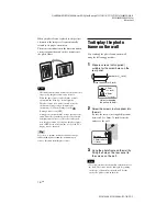 Preview for 16 page of Sony S-Frame 4-155-758-11 (1) Operating Instructions Manual