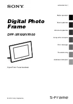 Preview for 1 page of Sony S-Frame 4-259-436-12 (1) Handbook