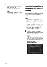 Preview for 30 page of Sony S-Frame 4-259-436-12 (1) Handbook