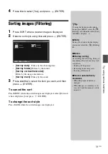 Preview for 19 page of Sony S-FRAME DPF-895 Operating Instructions Manual