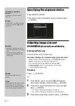 Preview for 20 page of Sony S-FRAME DPF-895 Operating Instructions Manual