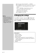 Preview for 22 page of Sony S-FRAME DPF-895 Operating Instructions Manual