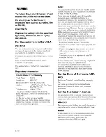 Preview for 2 page of Sony S-Frame DPF-D70 Operating Instructions Manual