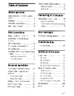 Preview for 5 page of Sony S-Frame DPF-D70 Operating Instructions Manual