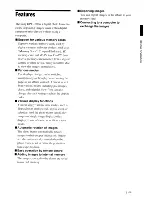 Preview for 7 page of Sony S-Frame DPF-D70 Operating Instructions Manual
