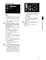 Preview for 23 page of Sony S-Frame DPF-D70 Operating Instructions Manual