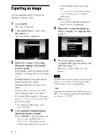 Preview for 24 page of Sony S-Frame DPF-D70 Operating Instructions Manual