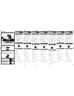 Sony SA-VE100 Instruction Manual preview