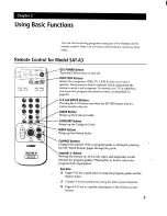 Preview for 7 page of Sony SAT-A3 Operating Instructions  (primary manual) Operating Instructions Manual