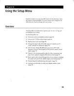 Preview for 63 page of Sony SAT-A3 Operating Instructions  (primary manual) Operating Instructions Manual