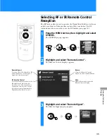 Preview for 35 page of Sony SAT-HD100 Operating Instructions Manual