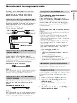 Preview for 33 page of Sony SCD-C333ES - Super Audio Cd Changer Operating Instructions Manual