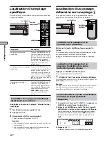 Preview for 44 page of Sony SCD-C333ES - Super Audio Cd Changer Operating Instructions Manual