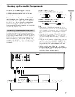 Preview for 5 page of Sony SCD-C555ES - Super Audio Cd Operating Instructions Manual