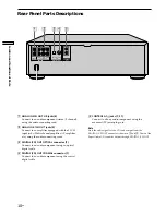 Preview for 10 page of Sony SCD-C555ES - Super Audio Cd Operating Instructions Manual