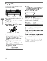 Preview for 14 page of Sony SCD-C555ES - Super Audio Cd Operating Instructions Manual