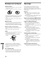 Preview for 70 page of Sony SCD-C555ES - Super Audio Cd Operating Instructions Manual